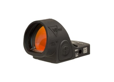 Trijicon SRO2-C-2500002 Adjustable LED Reflex Sight 2.5 MOA Red Dot - Black