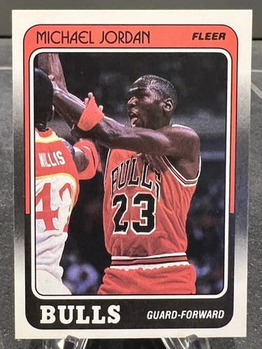 1988-89 Fleer #17 Michael Jordan Chicago Bulls