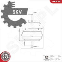 Esen SKV 75SKV178 Lagerung FüR Motor Motorlager Lagerung Motor FüR BMW