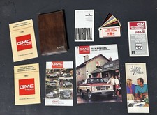1987 Gmc Truck Literature Lot - Brochures Manuals Pamphlets Rare Color Samples 1987 Gmc Truck Literature Lot - Brochures Manuals Pamphlets Rare Color Samples