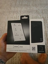 Ledger - Stax Crypto Hardware Wallet with Folio Curved E Ink Touch Screen | 2545
