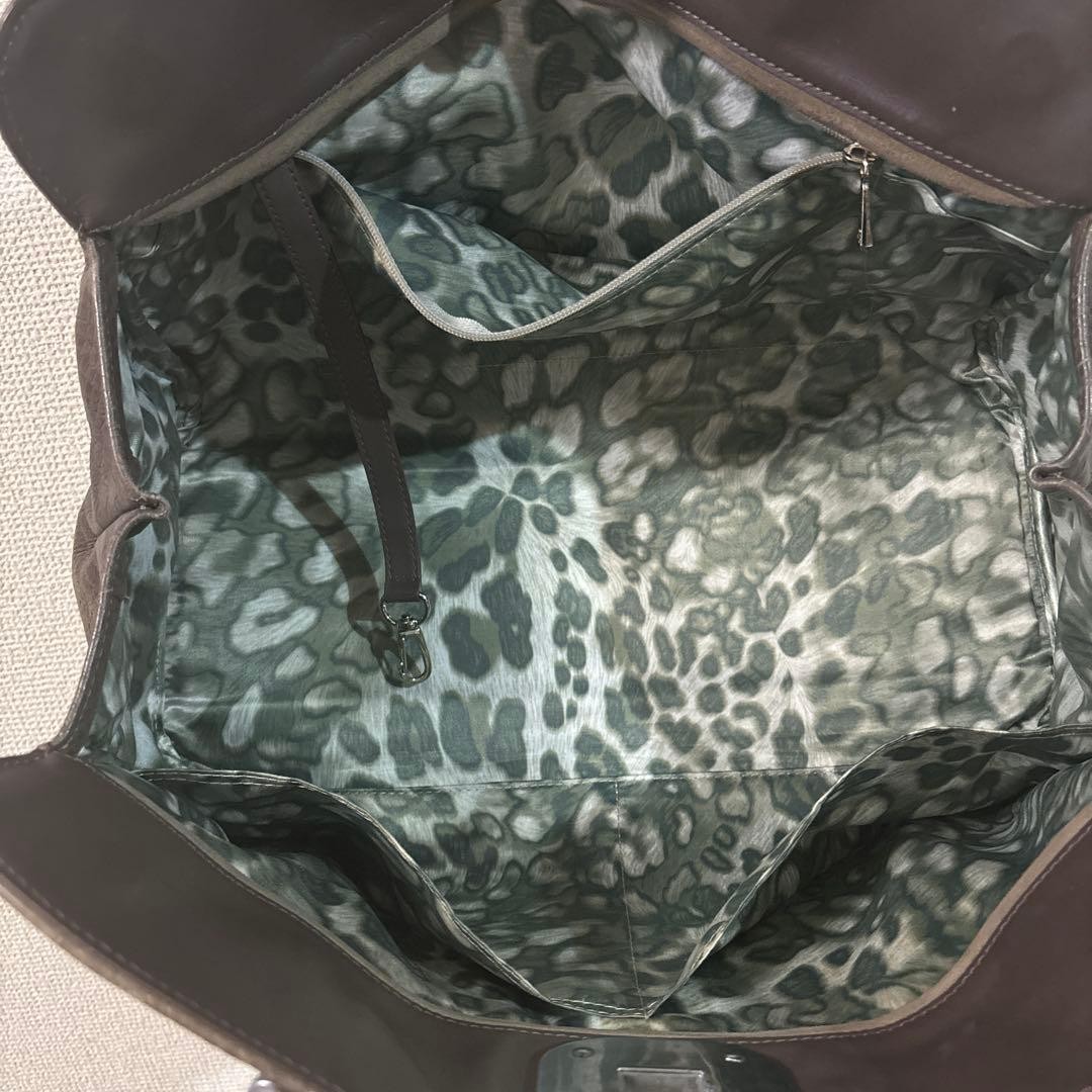 Longchamp Handbag GAbbey Python-style Leather - image 10