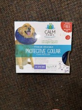 Calm Paws Basics Inflatable Protective Dog Collar Large 13  -18  Used Once
