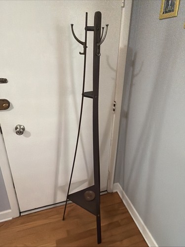 Vintage bent Wood Coat rack Canadian Arts
