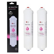 2x LG ADQ73693903 Water Filter LG Refrigerator ADQ736939 fridge filter external
