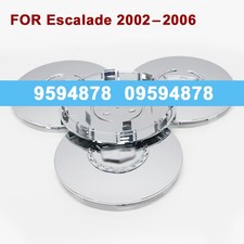Polished Chrome Wheel Hub Center Cap For 2003-2006 Escalade Esv Ext 9594878 Polished Chrome Wheel Hub Center Cap For 2003-2006 Escalade Esv Ext 9594878