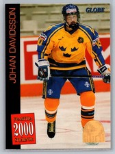 #62 Johan Davidsson 1995 Semic Globe VM (Swedish) Sweden