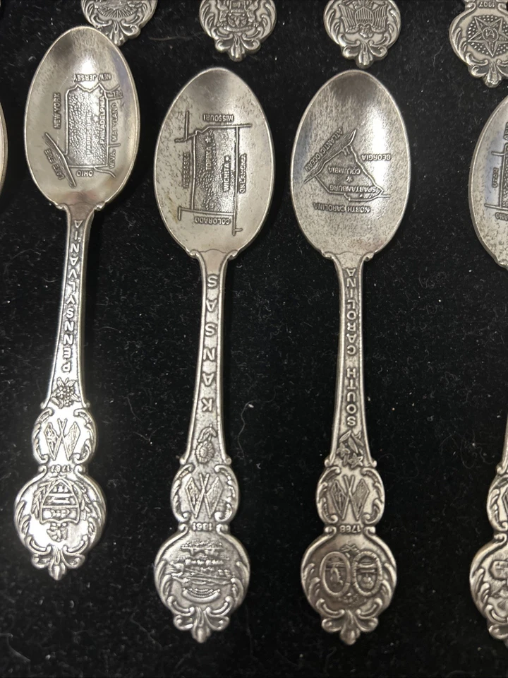 50 cucharas estatales colección patrimonio de estados americanos Foto 2 de 3