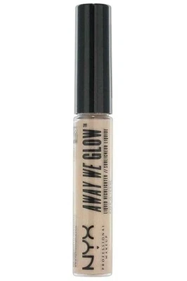 NYX Away We Glow Surligneur Liquide 04 Crystal Glare Éclat Lumineux - Photo 1/4
