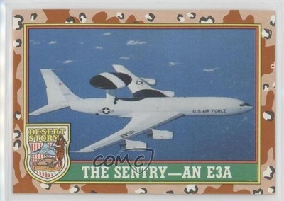 1991 Topps Desert Storm The Sentry An E3A (Yellow Desert Storm) #33 0f6