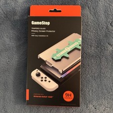NINTENDO SWITCH OLED Ochraniacz ekranu Szkło hartowane (twardość 9H) NOWY NIEOTWARTY