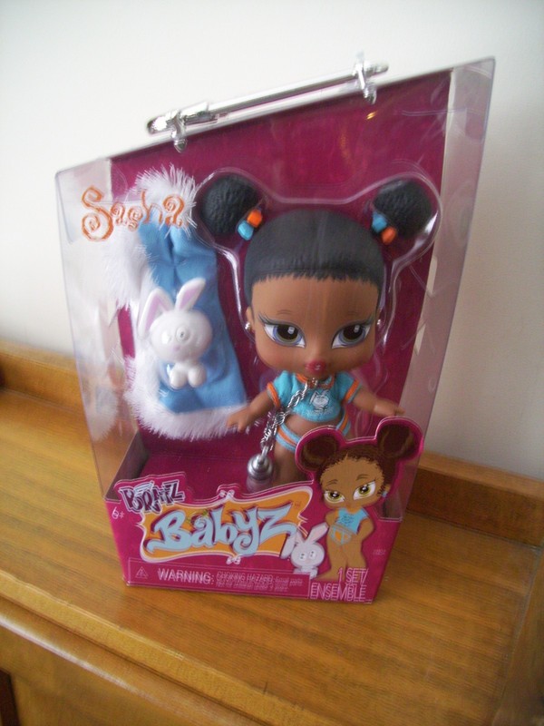 BRATZ BABYZ SASHA NRFB  FREE SHIPPING