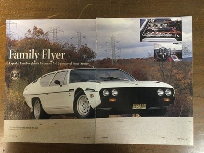Misc 7255 Article Drive Report 1975 Lamborghini Espada Series III V-12 8 page