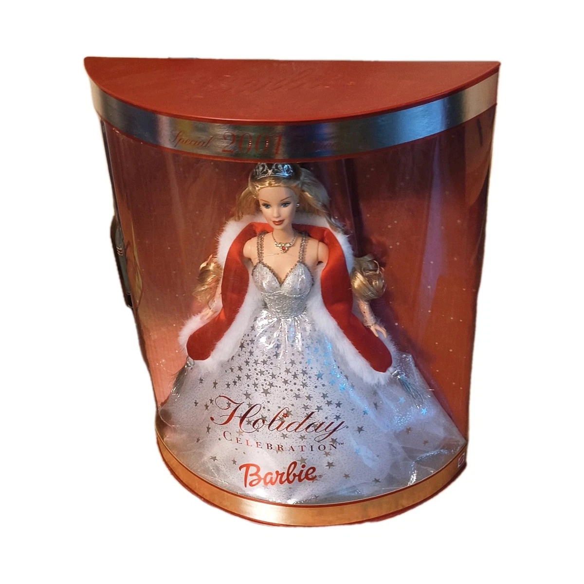 昭和レトロ2001.ホリデーセレブレーション バービー人形) 2001 holiday barbie products for sale | eBay