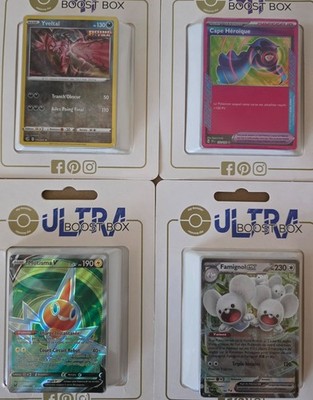 Französische Pokemon Karten KONVOLUT 40 Karten My Boost / Ultra Boost FRANZÖSISCHE VERSION