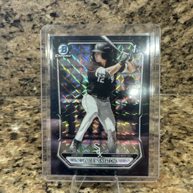 2026 Bowman Colby Shelton 1st Black Geometric Refractor /10