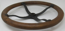 Vintage Original Early Ford Model T Wood 15 Steering Wheel Antique Cast Iron