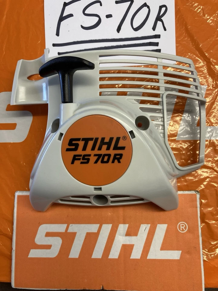 NEW Genuine OEM STIHL FS 70R Trimmer Recoil Pull Start Assembly - Image 2 of 4