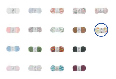 Baby Bee Sweet Delight Chunky Yarn Various Colors New!