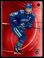 2025-26 SP Game Used Red Henrik Sedin Vancouver Canucks #200