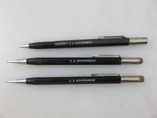 Autopoint & Scripto US Government Mechanical Drafting Pencil 3pc Set