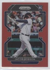 2022 Panini Prizm Red Prizm Jacob Robson #60 05s6