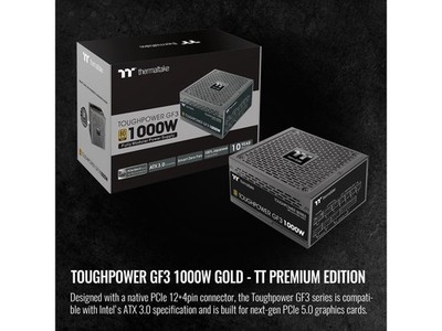 Thermaltake Toughpower GF3 1000W ATX Fully Modular Power Supply