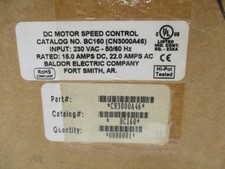 NEW BALDOR BC160 MOTOR SPEED CONTROL