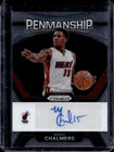 2023-24 Panini Prizm Mario Chalmers Penmanship Auto Autograph #PNM-MAR Heat