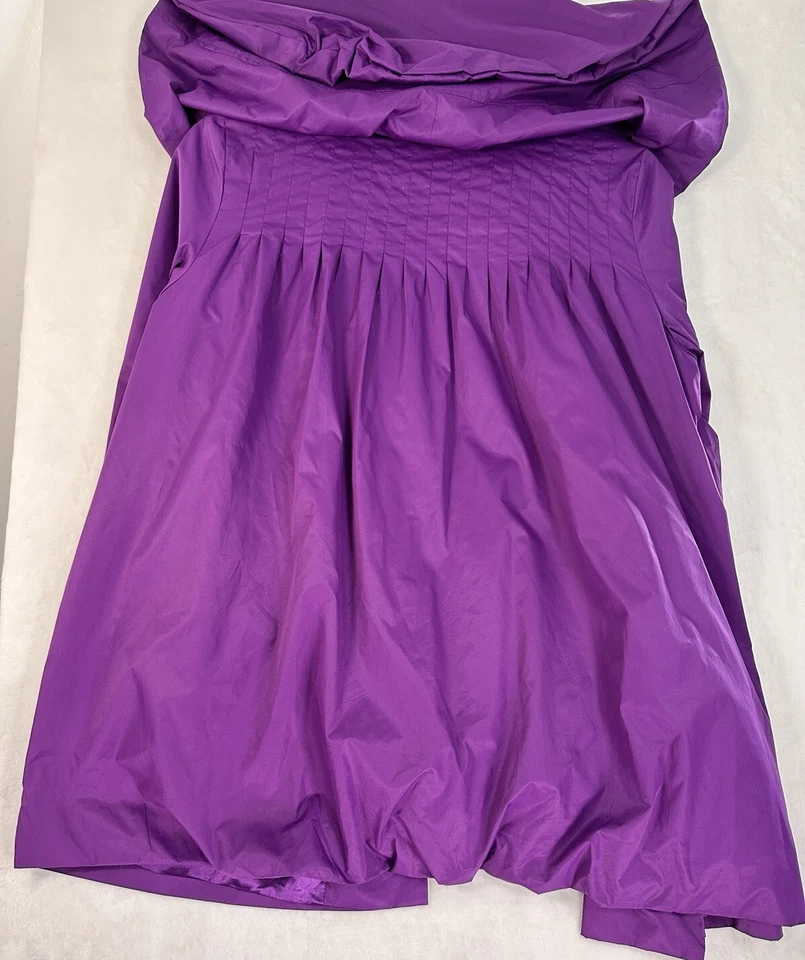 Chaqueta cortavientos Dennis Basso mediana púrpura para mujer ¡Mira la capucha en esta! Foto 2 de 4