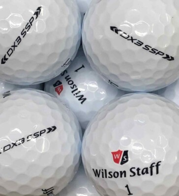 25 GOLFBÄLLE/LAKEBALLS WILSON STAFF DX3 SSP AAA SOFT SPIN