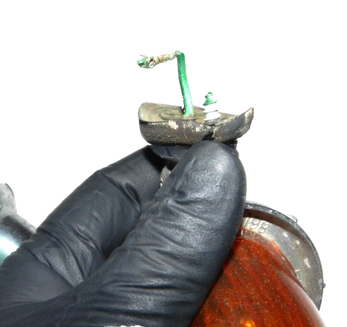 VINTAGE INTERNATIONAL HAVESTER TURN SIGNAL PAIR SET W LENS NICE TRUCK R92 - Foto 5 di 16