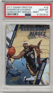 2017-Panini-Prestige-Hardcourt-Heroes-18-DeMarcus-Cousins-PSA-GEM-MINT-10