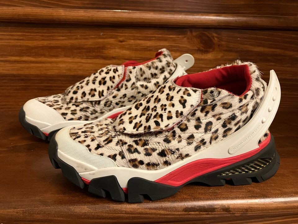 Rare Calvin Klein Sneakers Cheetah Print - Never Worn | eBay display picture 2