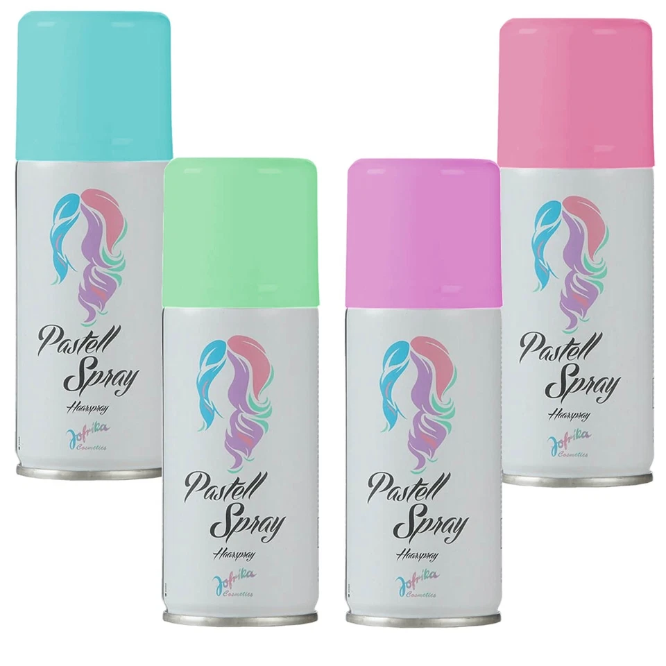 100ml Jofrika Pastell Haarspray Colorspray Karneval auswaschbar Haarfarbe