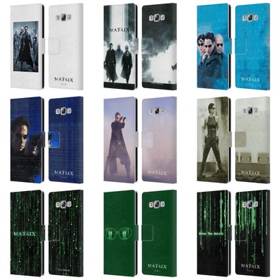 OFFIZIELLE THE MATRIX KEY ART LEDER BUCH GELDBÖRSE HÜLLE FÜR SAMSUNG HANDYS 3