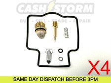 4 X Kawasaki ZX-7R NINJA P1-P7 1996-2003 Carb Carburettor Repair Kit