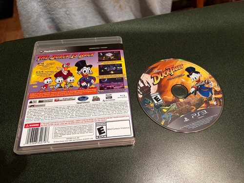 Juego remasterizado Disney Duck Tales (Sony PS3 - 2013) sin manual ✅ probado - Imagen 2 de 2