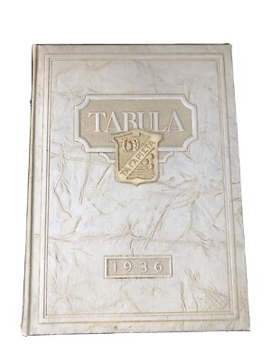 1936 Tabula Oak Park & River Forest High School Yearbook Illinois