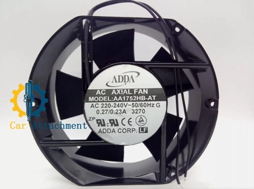 1 pcs ADDA Fan AA1752HB-AT AC220V 17251 17CM Aluminum frame fan 2 Wire
