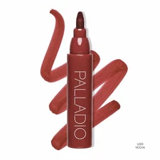 Palladio Lip Stain, Hydrating and Waterproof Formula, Matte Color Look