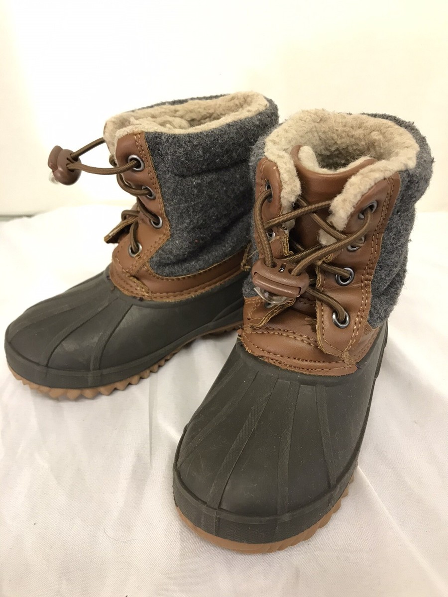 Target Kids Winter Snow Boots Shoes Insulated Kid size M to