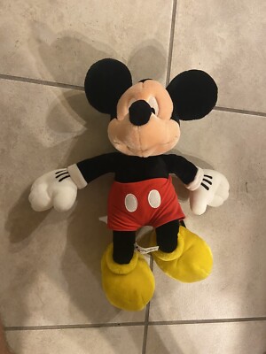 Vintage Donald Duck and Mickey Mouse Disney World Stuffed Animals