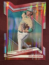 2022 Elite Extra Edition Base Prime Numbers C Die-Cut #15 Dylan Lesko /194