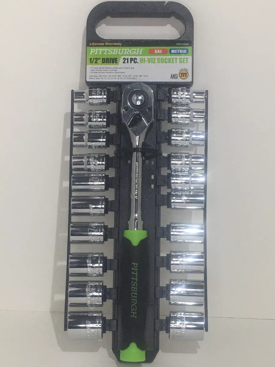 Pittsburgh 21 cheap pc socket set