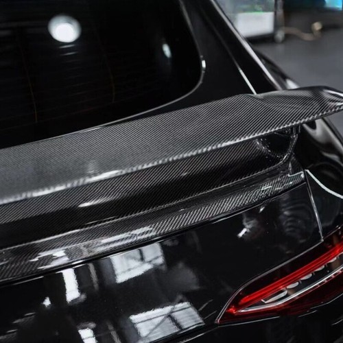 Real Carbon Fiber Rear Spoiler Wing For 15-21 MB AMG GTR GT63 GT63S GT50 GT53 - Picture 5 of 7