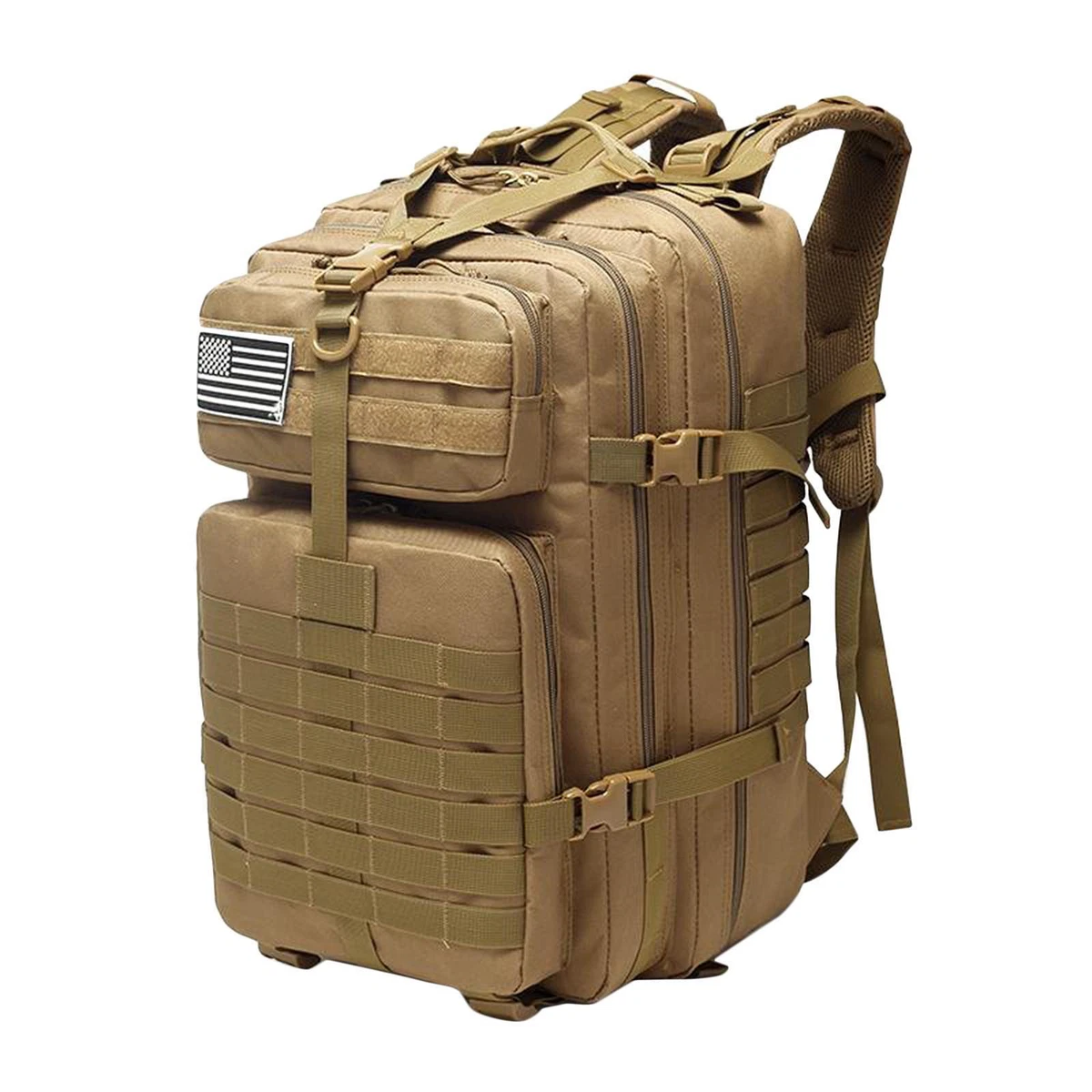 Light clearance tactical backpack