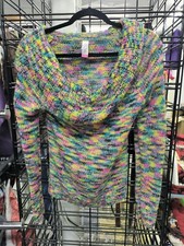 Junior Girls Long Sleeve Sweater, Pull Over, No Boundaries, Size Large 11-13