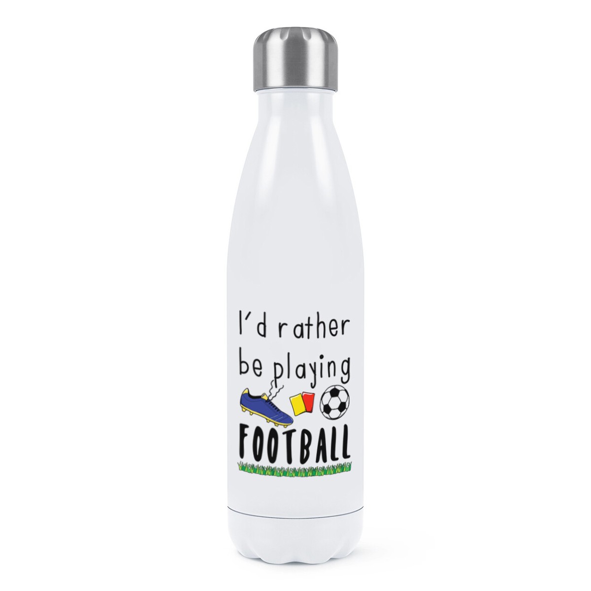 „I’d Rather Be Playing Tennis“ Edelstahl-Isolierflasche – 500 Ml, Doppelwandig, Auslaufsicher