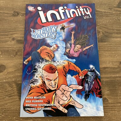 Infinity Inc Luthor s Monsters DC Comics Universum Graphic Novel Milligan Fiumara